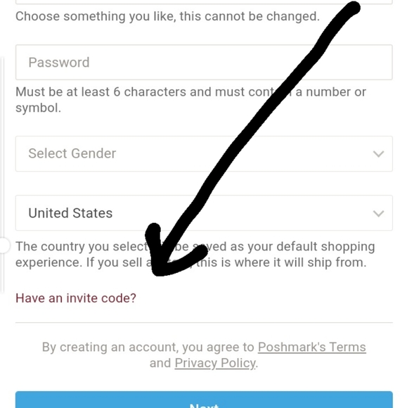 Poshmark INVITE Code Coupon Code new member referral program $10 off Promo Code - Picture 3 of 3